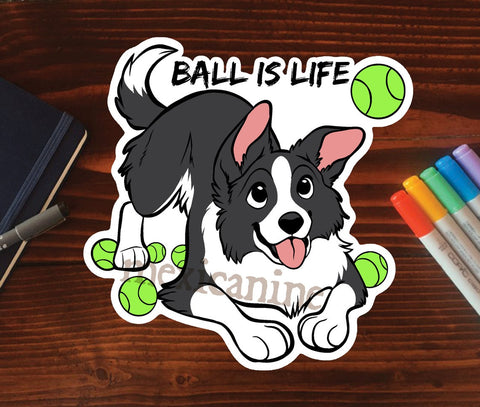 ボーダー(Ball is Life)ステッカー